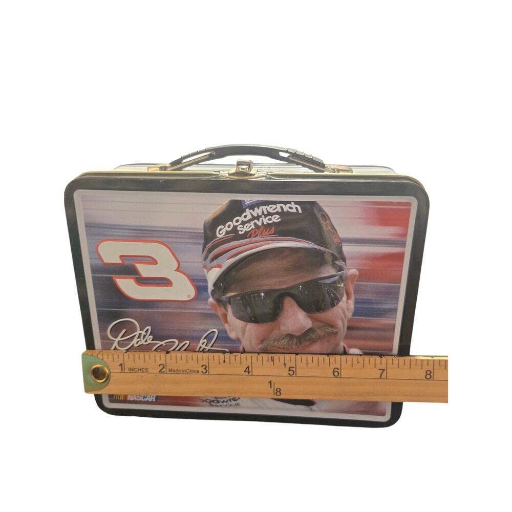 Dale Earnhardt #3 Goodwrench Service Plus Collectible Metal Lunch Box Tin - Picture 11 of 13